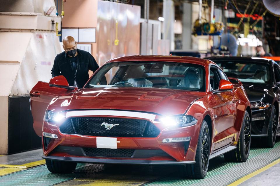 flat rock assembly plant ford mustang