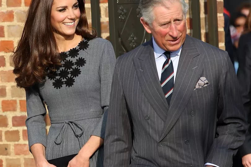 Catherine, Duchess of Cambridge and Prince Charles, Prince of Wales