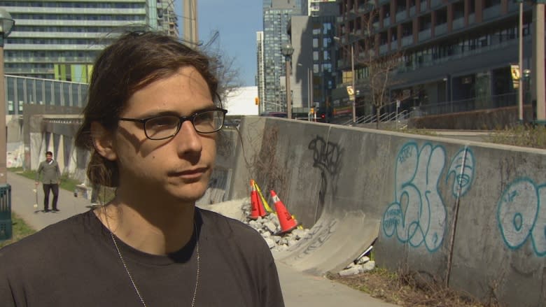 Skateboarders fear city will demolish handmade park on Fort York grounds