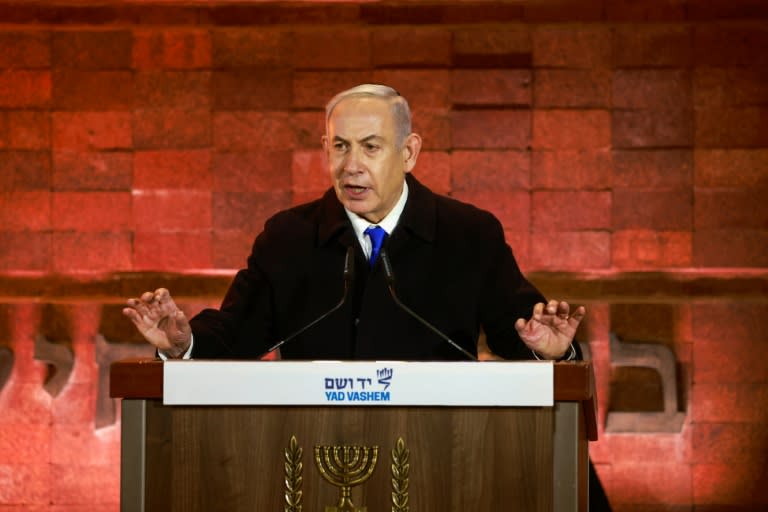 Der israelische Ministerpräsident Benjamin Netanjahu hat die internationale Kritik am israelischen Vorgehen im Gazastreifen zurückgewiesen und auf das Selbstverteidigungsrecht seines Landes gepocht. (Menahem Kahana)