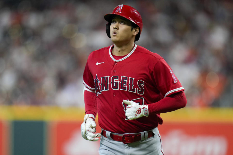 The Los Angeles Angels made aggressive moves at the trade deadline to try to make a run at the playoffs and keep Shohei Ohtani happy. So far, it's not working out so well. (AP Photo/Eric Christian Smith)