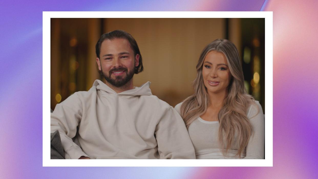  Olivia Attwood and Bradley Dack on Olivia Marries Her Match on ITV 