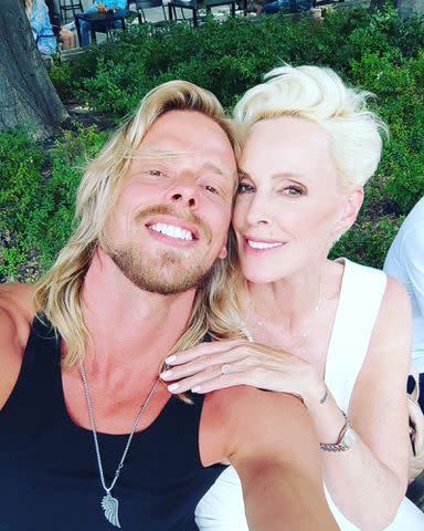 <p>Killian Gastineau Instagram </p> Brigitte Nielson and her son Killian Gastineau.