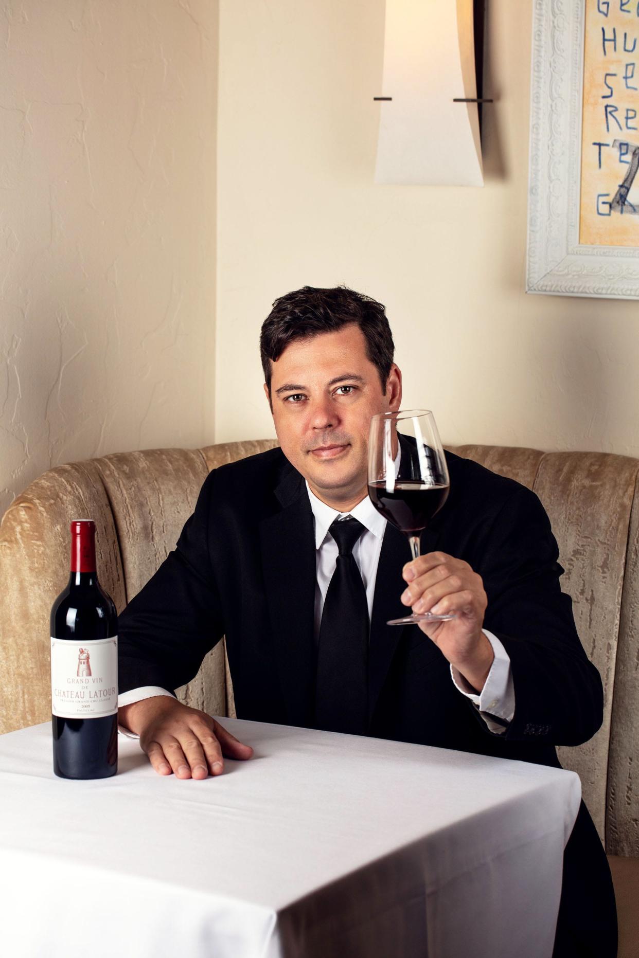 Sommelier Imre Papp of Café Boulud.