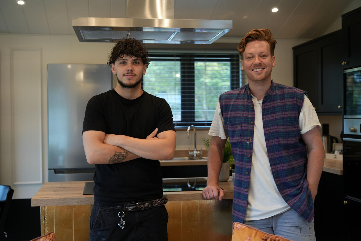 Matt asked Anthony to help him in the final of Interior Design Masters. (BBC)