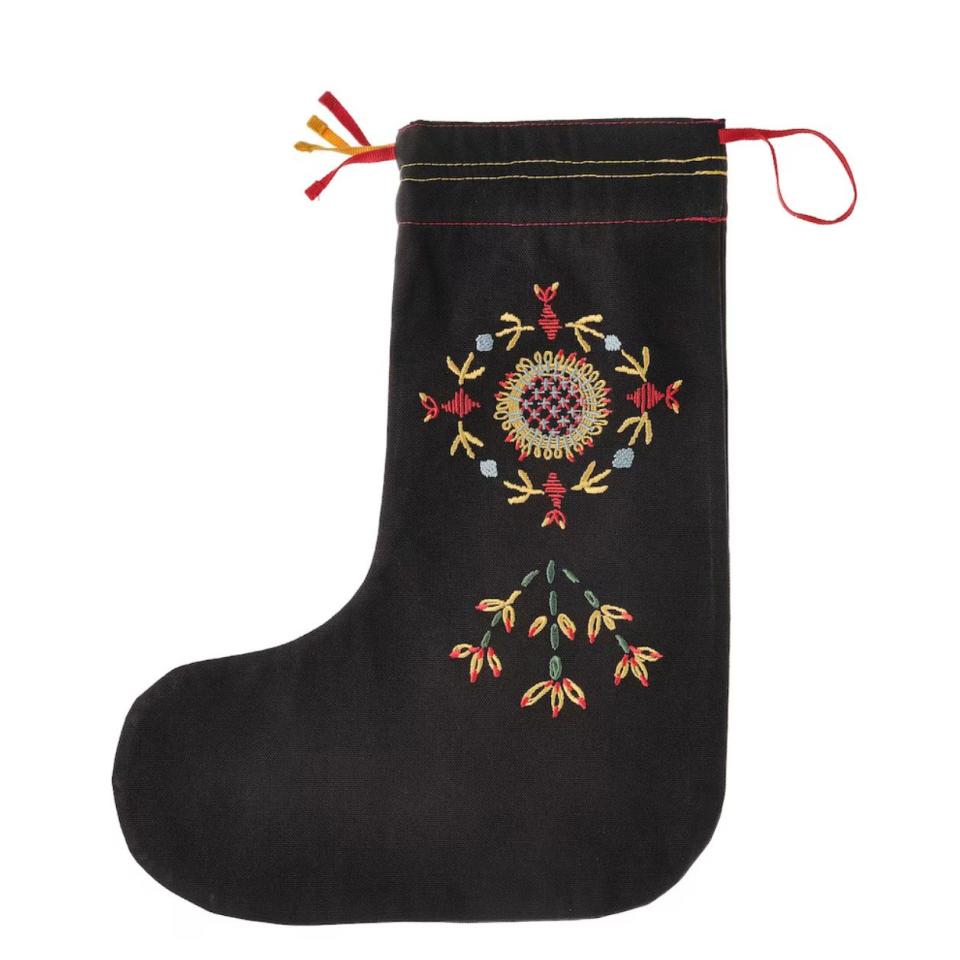 <p><a href="https://www.ikea.com/us/en/p/vinterfint-christmas-stocking-black-50560796/" rel="nofollow noopener" target="_blank" data-ylk="slk:Shop Now;elm:context_link;itc:0;sec:content-canvas" class="link ">Shop Now</a></p><p>Vinterfint Christmas Stocking</p><p>ikea.com</p><p>$4.99</p>