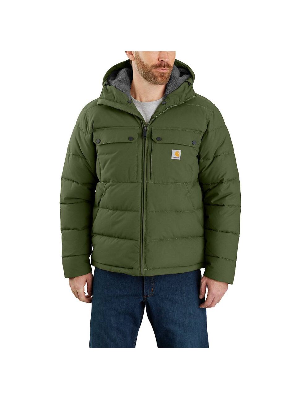 <p><a href="https://go.redirectingat.com?id=74968X1596630&url=https%3A%2F%2Fwww.carhartt.com%2Fproduct%2F105474%2Fmontana-loose-fit-insulated-jacket---4-extreme-warmth-rating%3FcategoryCode%3Ddefault%26colorCode%3DB33_SW&sref=https%3A%2F%2F" rel="nofollow noopener" target="_blank" data-ylk="slk:Shop Now;elm:context_link;itc:0;sec:content-canvas" class="link ">Shop Now</a></p><p>Montana Loose Fit Insulated Jacket </p><p>carhartt.com</p><p>$112.49</p>