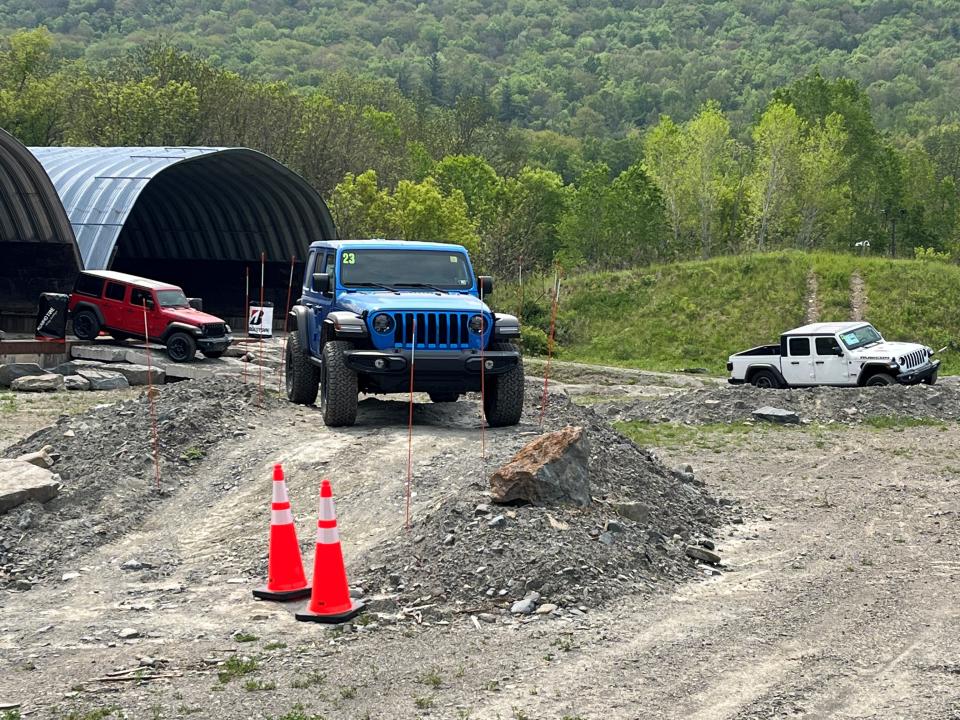 The Matthews Chrysler Dodge Jeep Ram Warehouse includes a Jeep obstacle course, one of just two in Pennsylvania. The obstacle course features hills, rocks and ramps.