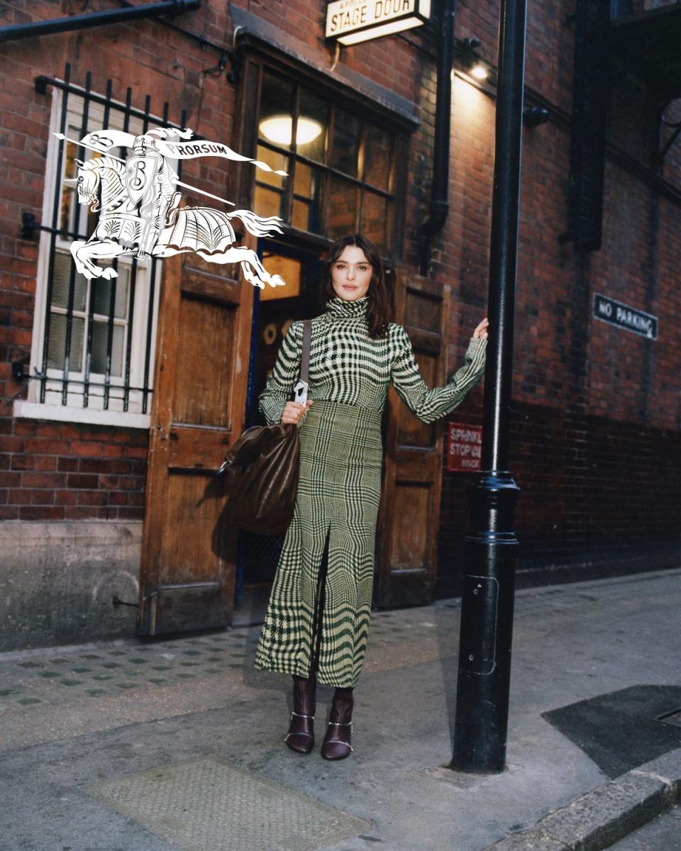 Rachel Weisz (Burberry by Tyrone Lebon)