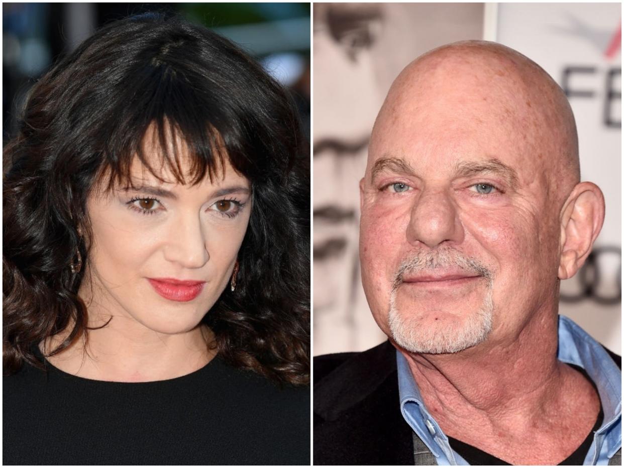 Actor Asia Argento and xXx director Rob Cohen (Pascal Le Segretain/Alberto E Rodriguez/Getty Images)