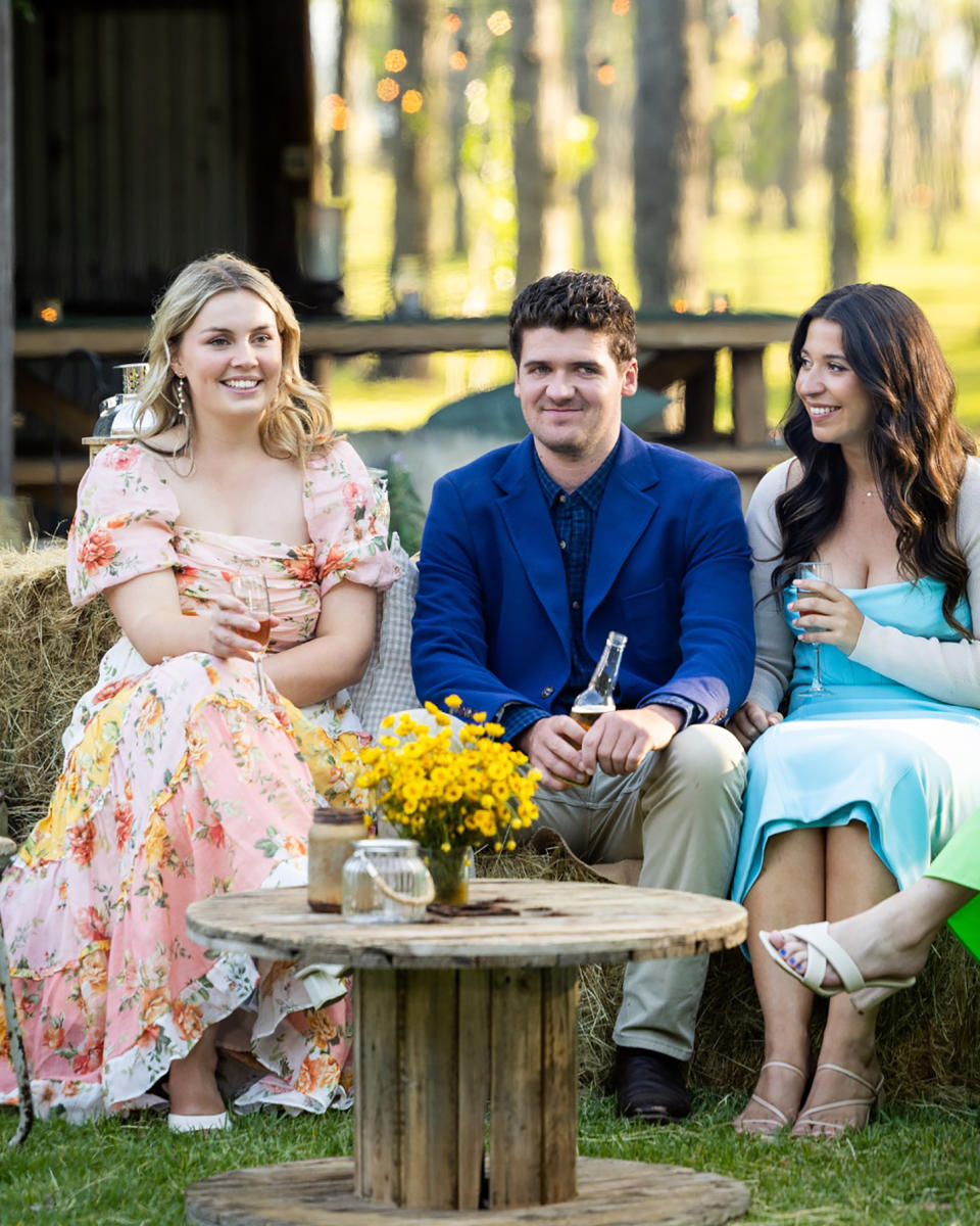 Farmer Tom and two of his ladies