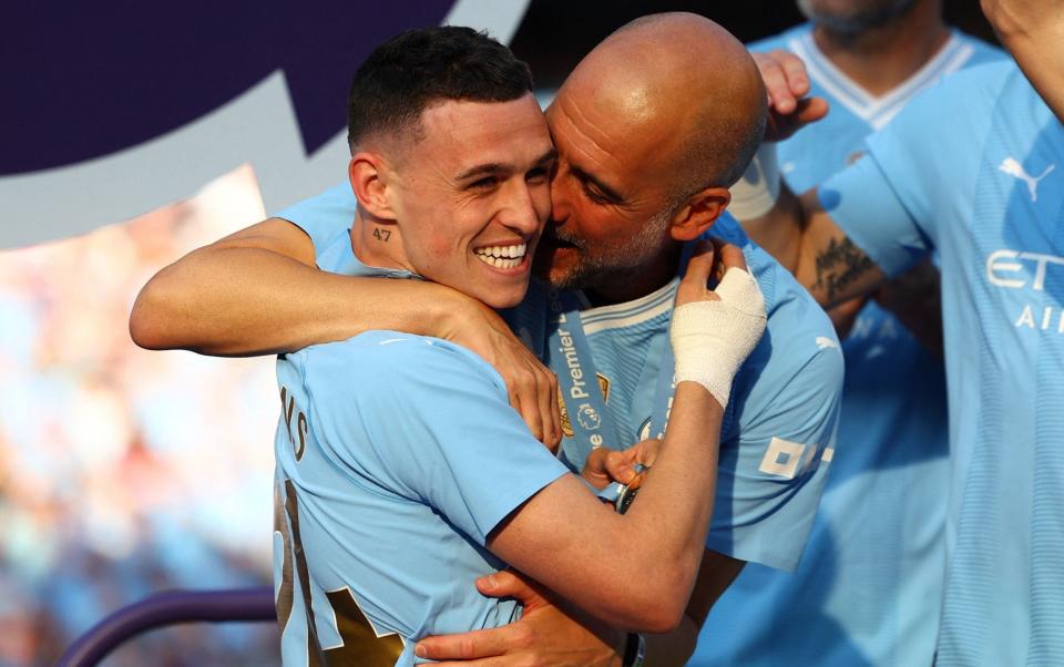 Foden and Guardiola