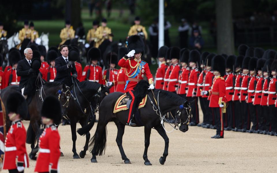  Duke of Cambridge, Colonel of the Irish Guards