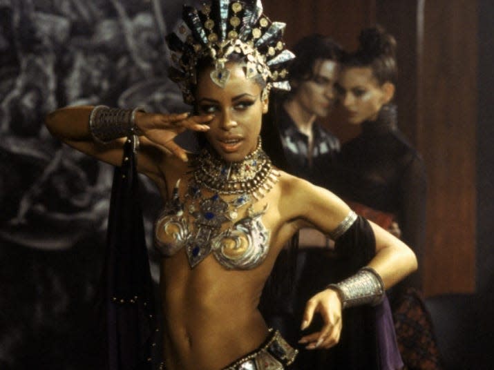 Aaliyah in "Queen of the Damned"