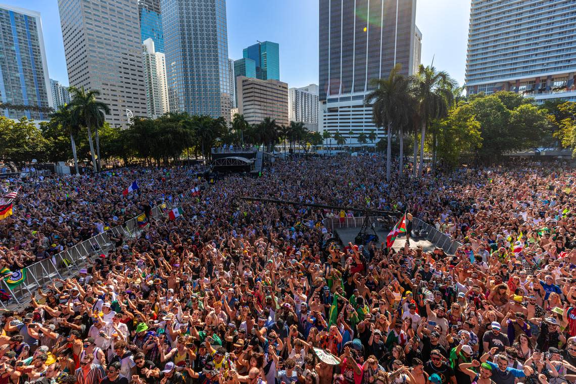 Photos from Day 3 of Ultra Music Festival Miami on Sunday, March 27, 2022.