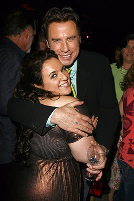 John Travolta and Nicole Blonsky at the Los Angeles premiere of New Line Cinema's Hairspray