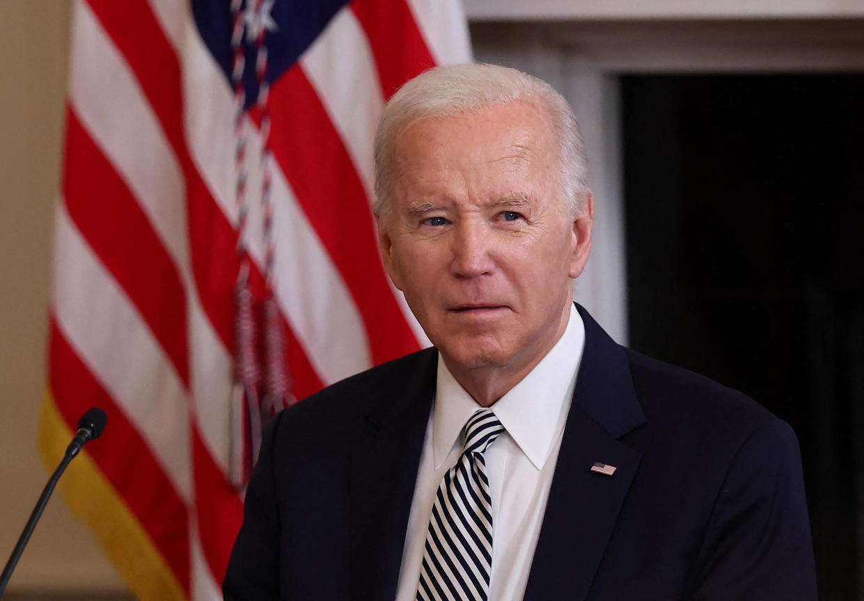 Joe Biden ne sera pas présent sur les bulletins de vote de la primaire du New Hampshire, le 23 janvier 2024.