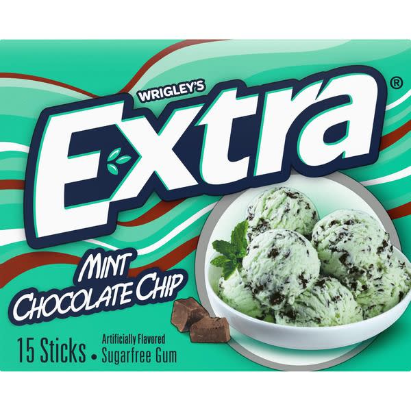 Extra Mint Chocolate Chip Gum