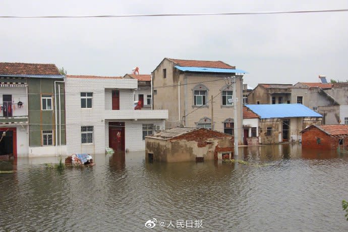 洪災導致直接經濟損失破兆新台幣   圖:擷取自臉書