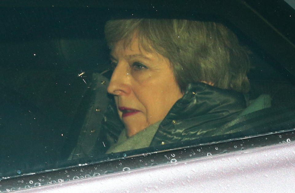 <em>Mrs May’s EU deal has been voted down by MPs twice already (Getty)</em>