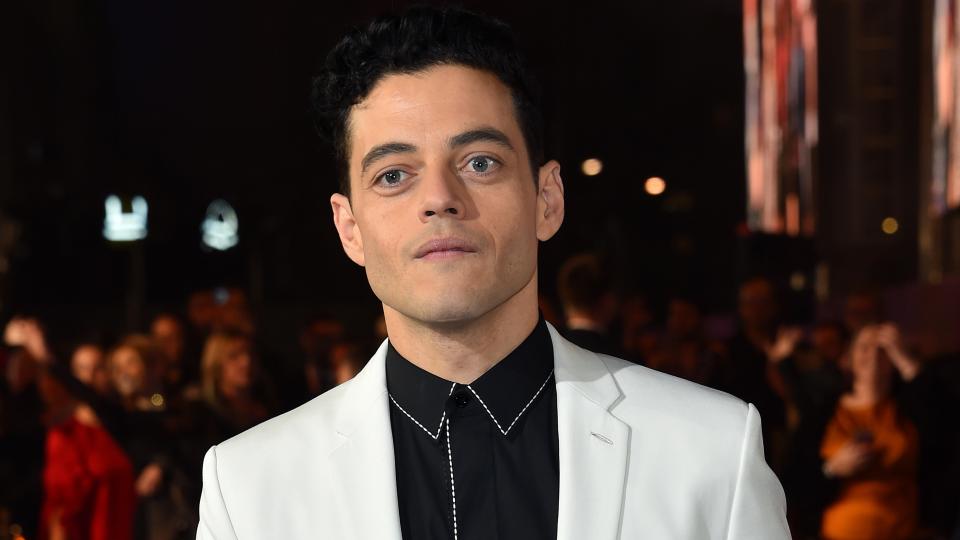 <p>Rami Malek plays Mercury in Bohemian Rhapsody.</p>