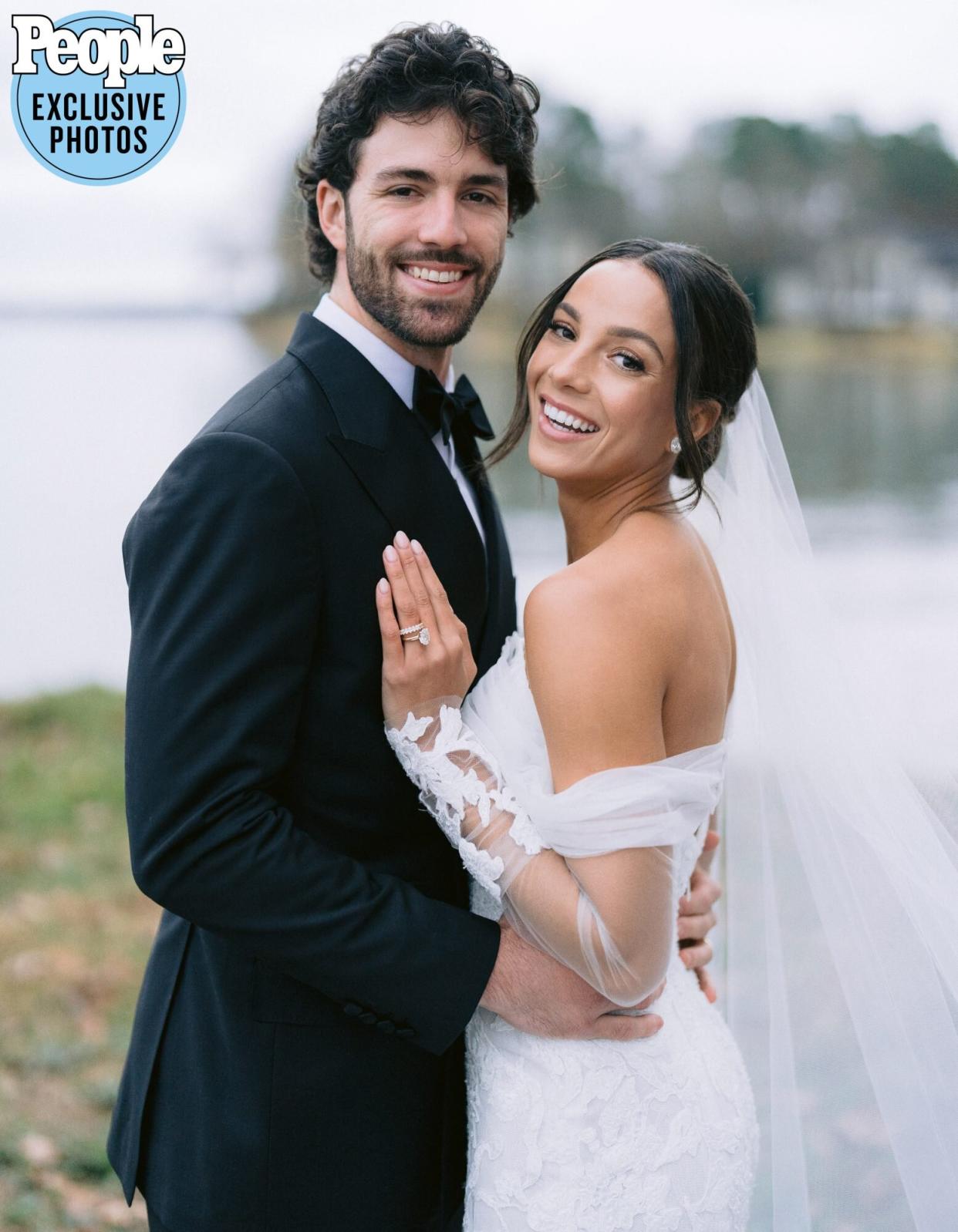 Mallory Pugh and Dansby Swanson wedding EXCLUSIVE photos  at Ritz Carlton Lake Oconee. Credit: Willett Photography