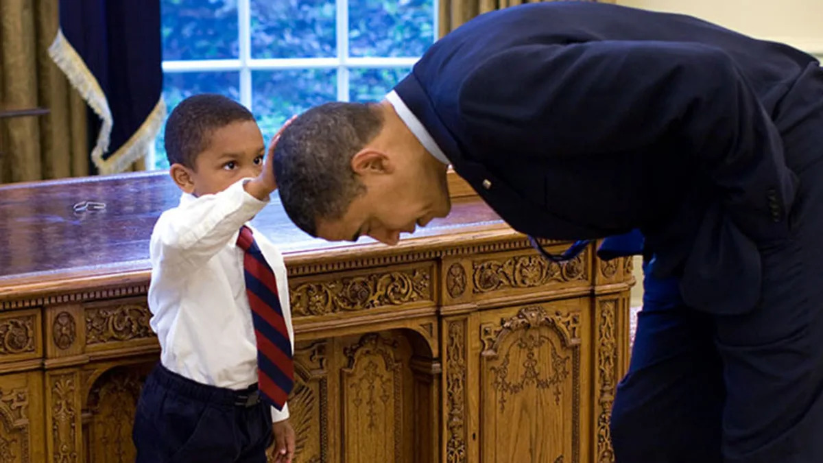 Obama has heartwarming reunion with boy who touched his hair in iconic photo