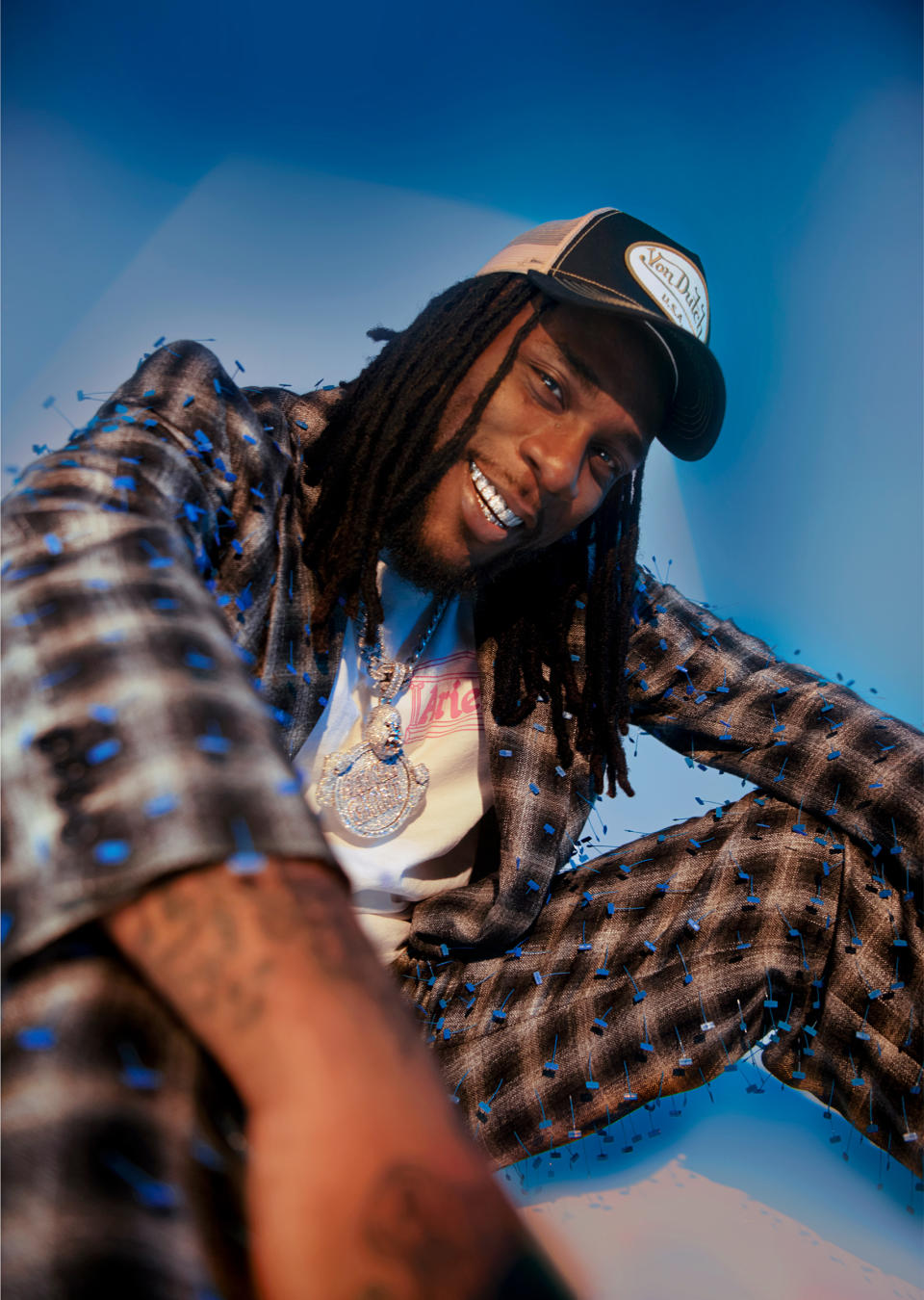 <strong>Burna Boy</strong>. "<a href="https://time.com/collection-post/5896374/burna-boy-next-generation-leaders/" rel="nofollow noopener" target="_blank" data-ylk="slk:Next Generation Leaders;elm:context_link;itc:0;sec:content-canvas" class="link ">Next Generation Leaders</a>," Oct. 19 issue.<span class="copyright">Nwaka Okparaeke for TIME</span>