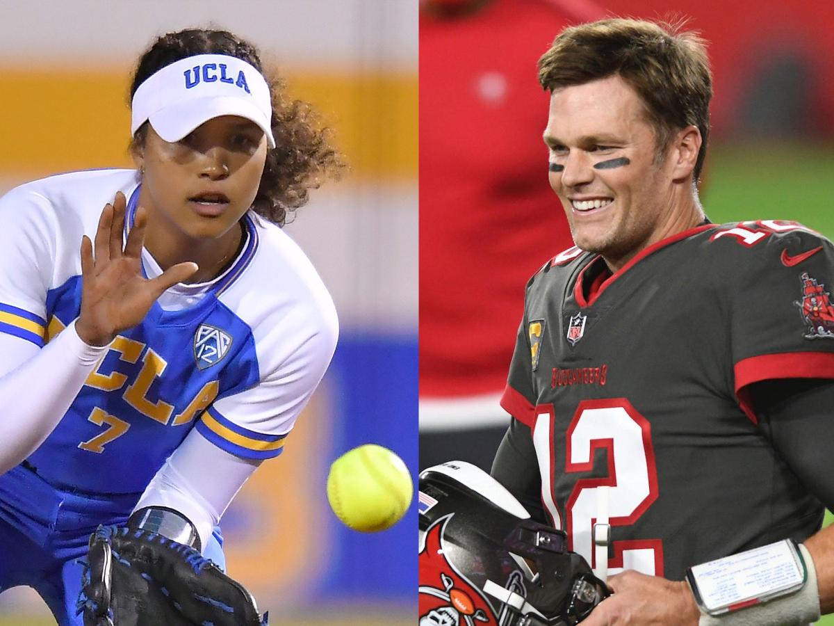 Tom Brady looks unrecognizable as he plays BASEBALL as a teen before he  decided to stick with football