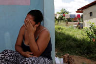 <p>Jennifer Vivas, mother of Eliannys Vivas, who died from diphtheria, cries at the front porch of her home in Pariaguan, Venezuela, Jan. 26, 2017. Shortages of basic drugs and vaccines, emigration of underpaid doctors, and crumbling infrastructure have made it easier for diseases to spread, medical associations said. Many poor and middle-class Venezuelans also have weakened immune systems because they are no longer able to eat three meals a day or bathe regularly due to product scarcity, reduced water supply and raging inflation. (Marco Bello/Reuters) </p>