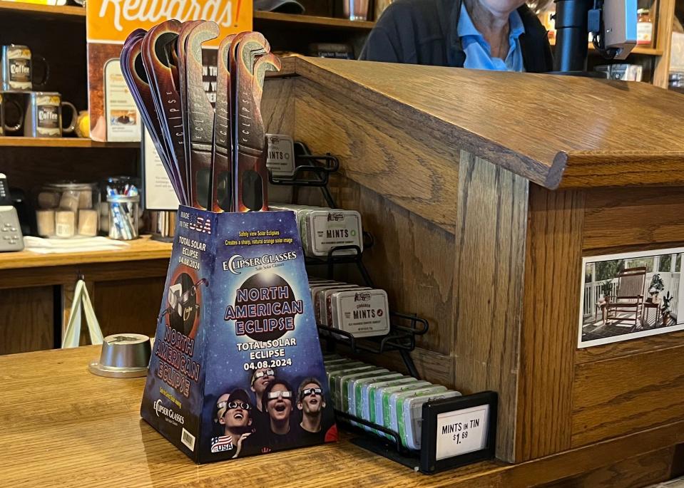 Cracker Barrel is selling solar eclipse glasses for the Great American Eclipse on April 8, starting at $2.49.