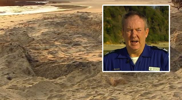 Marine Rescue spokesman Geoff Shelton said emotions were nearing hysteria, adding calls to move the whale were wrong. Source: 7 News