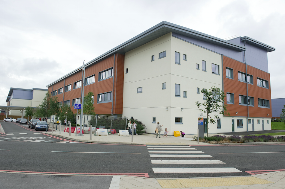 Tameside Hospital in Greater Manchester wants staff to set a good example (Picture: Rex)