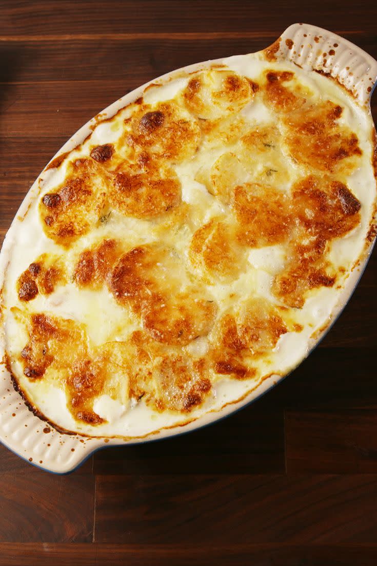 Garlic Parm Au Gratin