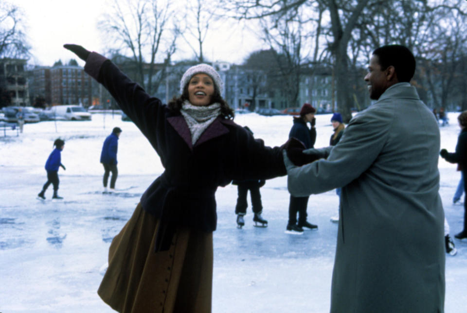 THE PREACHER'S WIFE, Whitney Houston, Denzel Washington, 1996