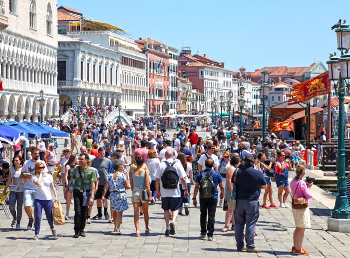 Day trippers to Venice will be charged €5 to enter the historic centre (Getty Images)