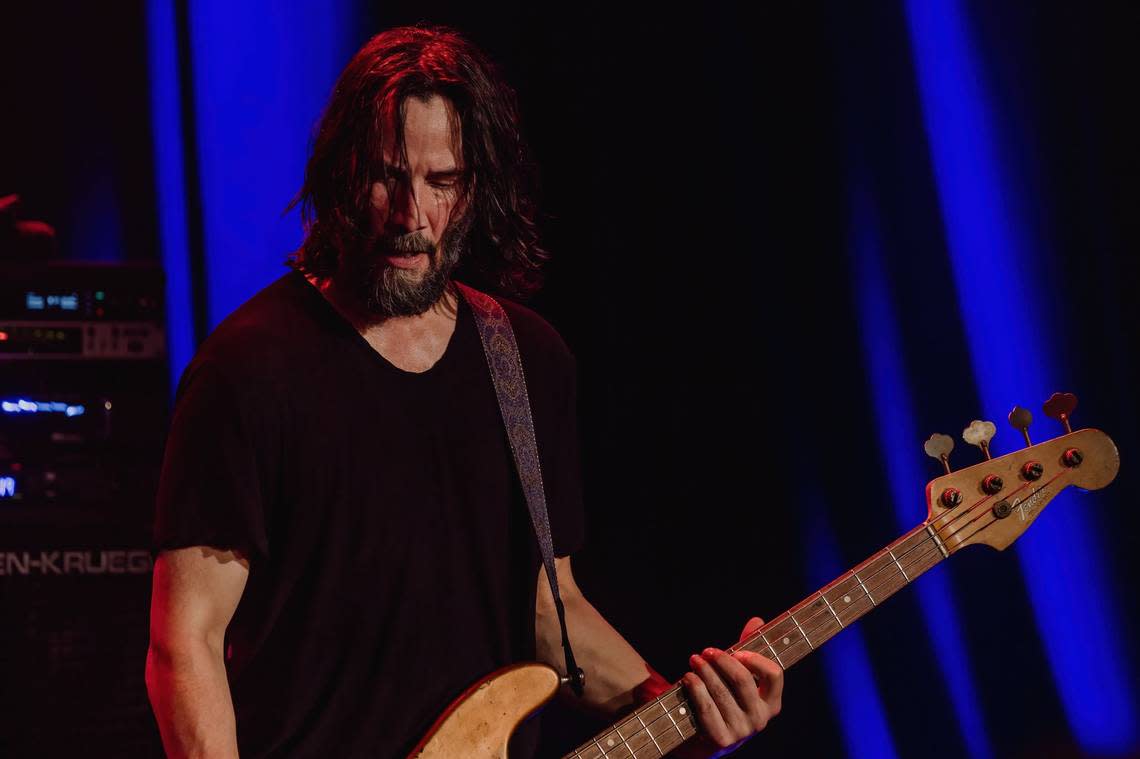 Keanu Reeves and his band Dogstar are coming to Lexington this weekend.