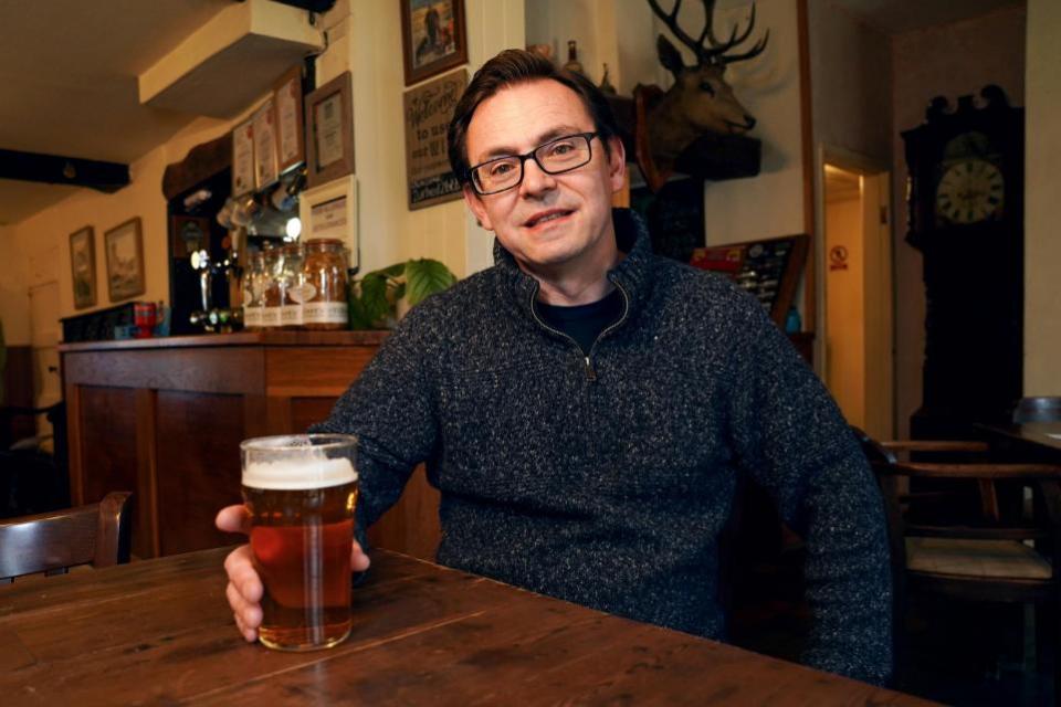 Hereford Times: Jason Hudson, landlord of the Bells Inn, Almeley, near Kington