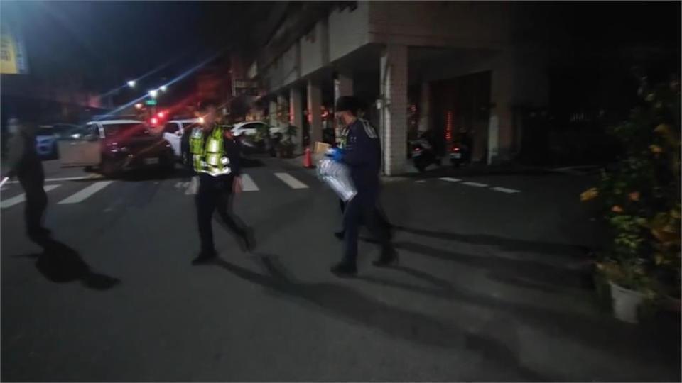 包夾槍毒通緝犯　中市警遭嫌犯車輛衝撞2傷