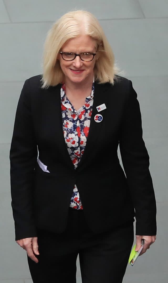  Janet Davies, chief executive of the Royal College of Nursing. (Peter Byrne/PA)