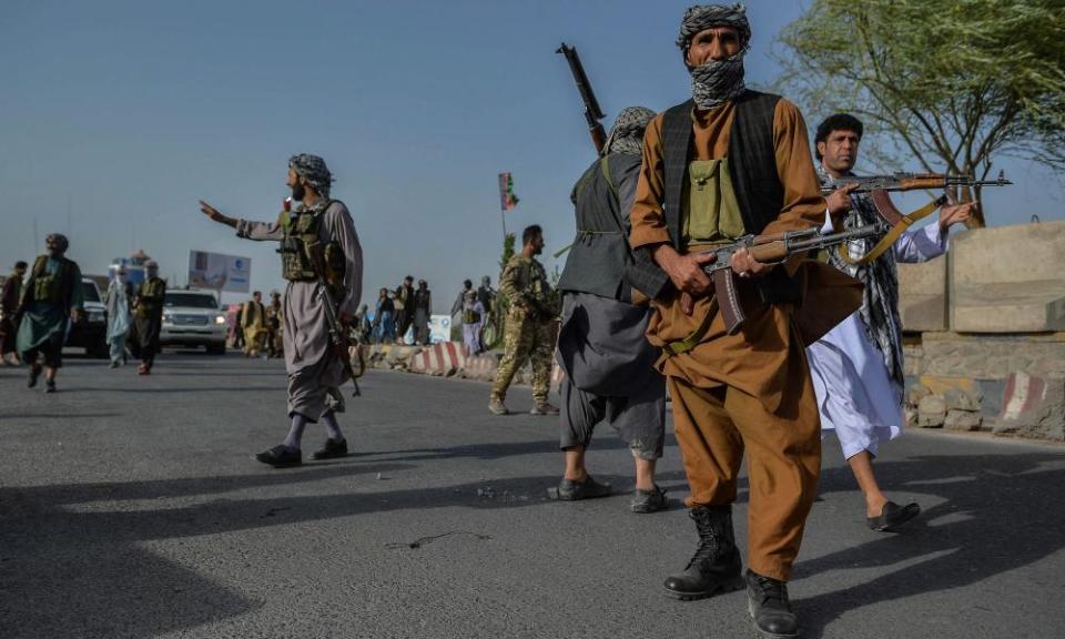 <span>Photograph: Hoshang Hashimi/AFP/Getty Images</span>