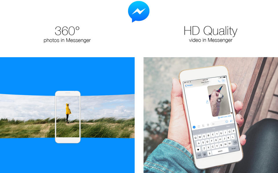 A few months after giving you a way to send 4K images on Messenger, Facebook