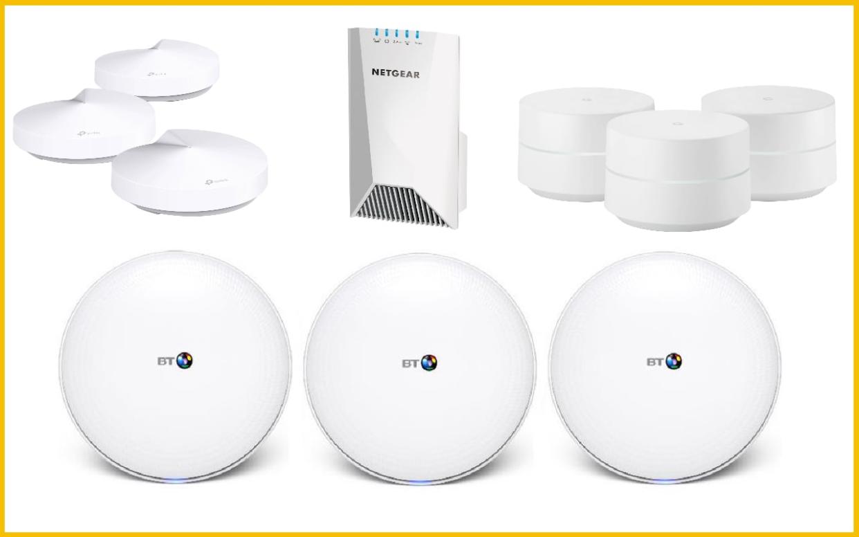 WiFi boosters help your internet signal travel around the house