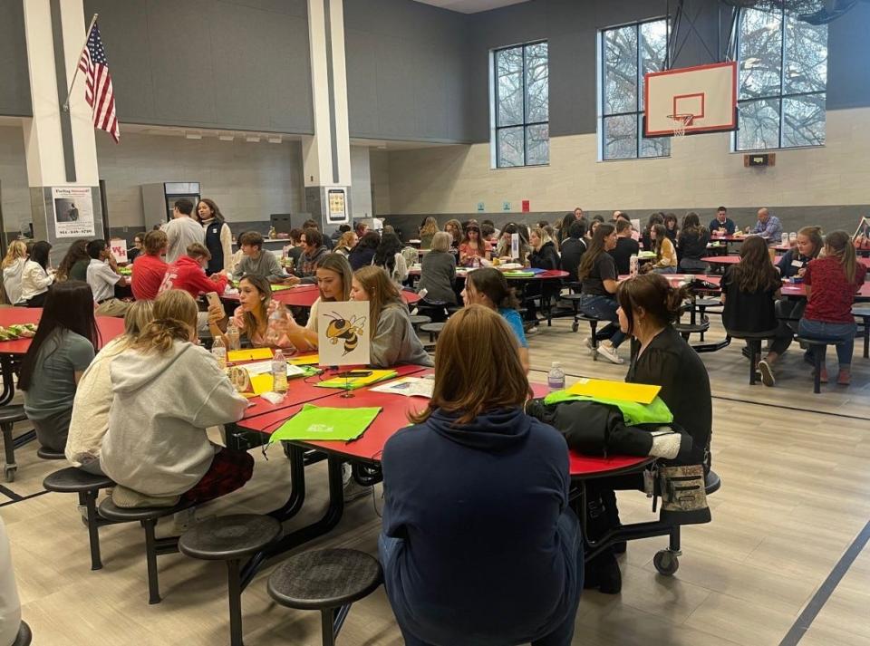 High school students from Conemaugh Township, Windber, Greater Johnstown, Ferndale, Richland, Westmont Hilltop and Forest Hills school districts attended the mental health conference on November 10.