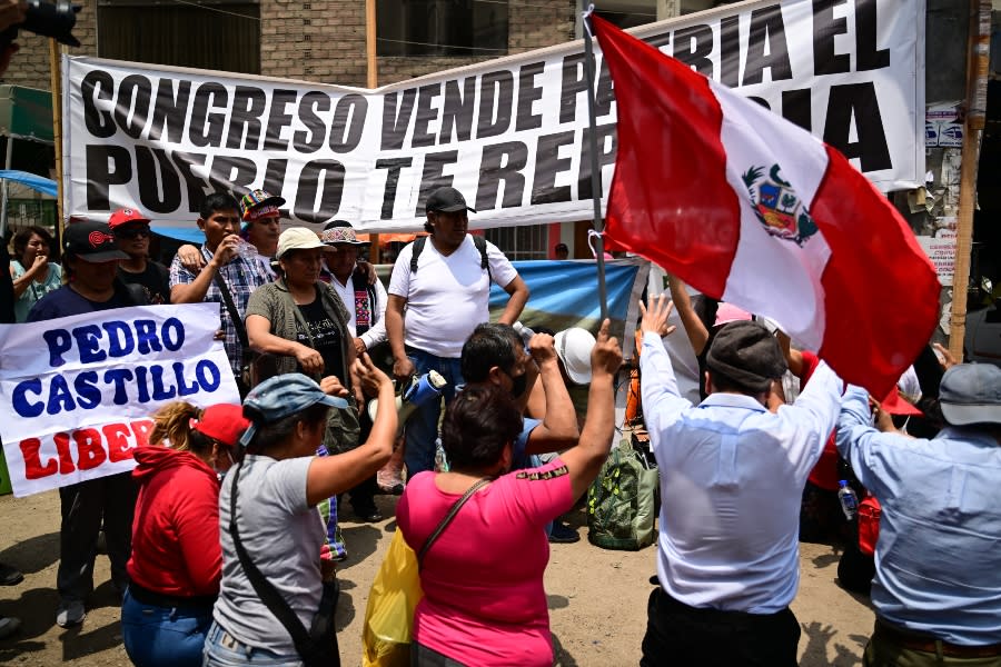 Exigen la liberación del expresidente Castillo/AP.