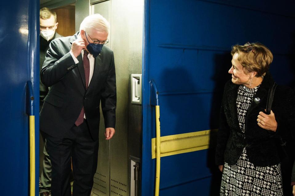 Steinmeier arrived in Kyiv this morning (German Federal Government)