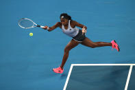 Coco Gauff ha superato Venus per 7-6, 6-3 al 1° turno degli Australian Open. "Questa volta ero decisamente più fiducioso - ha detto la la giovane tennista americana - la folla non mi ha spaventato tanto quanto l'ultima volta." (Photo by Cameron Spencer/Getty Images)