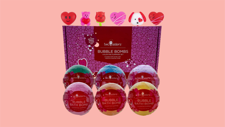 Best Valentine's Day gifts for kids: bubble bath bombs