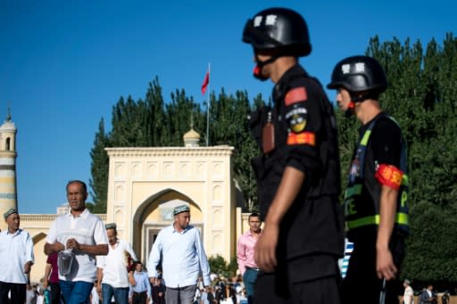 Already one of the most policed places on earth, Xinjiang saw security spending balloon last year