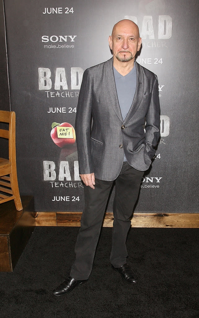 Bad Teacher NY Premiere 2011 Ben Kinglsey